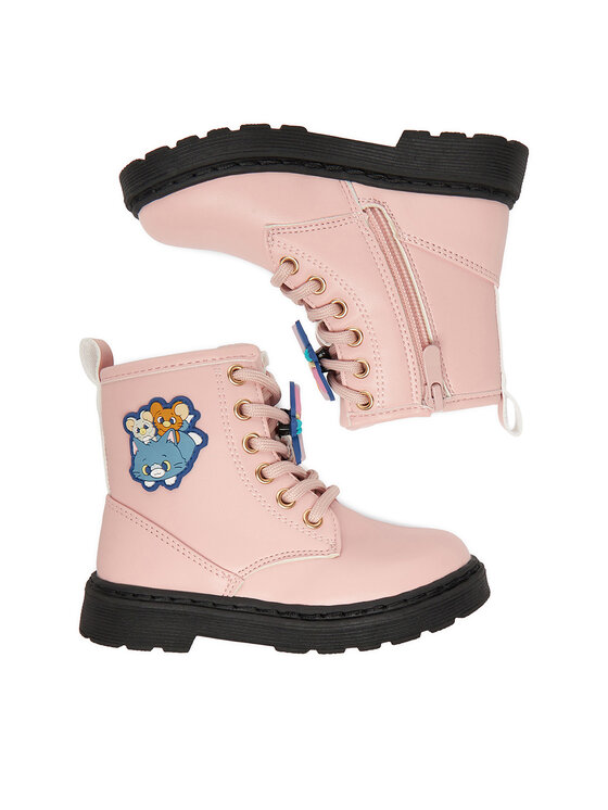 Tom & Jerry Gokko Tom & Jerry Gokko Šnurovacia obuv CEO-CM-AW25-345WBGTJ Ružová