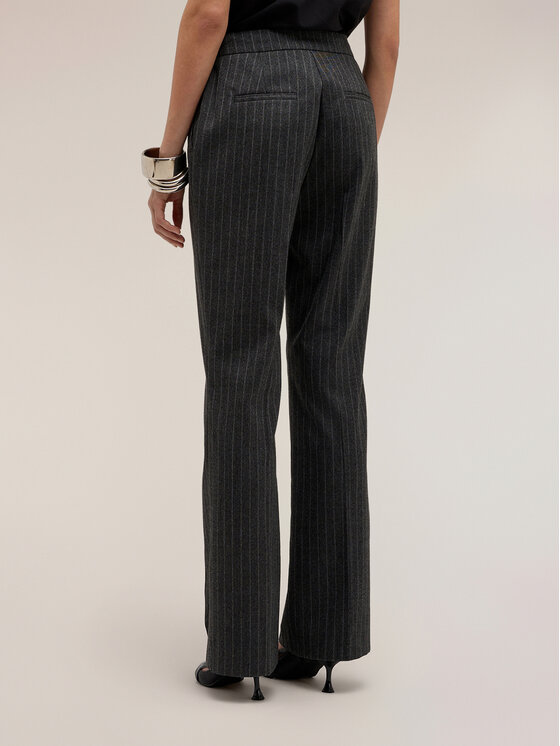 Motivi Motivi Pantaloni di tessuto P287Q004985N0S3 Grigio Flare Fit