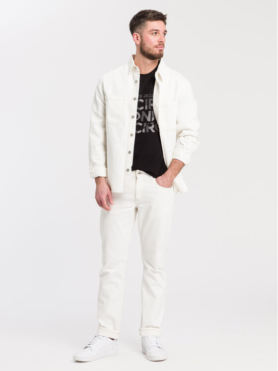 Cross Jeans Cross Jeans T-Shirt 15798-020 Czarny Regular Fit