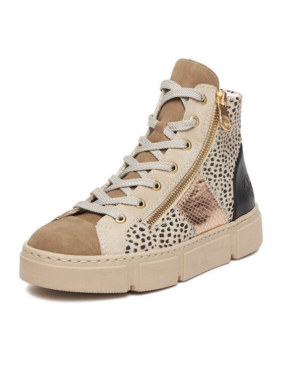 Rieker Rieker Sneakersy CEO-N5931-62 Béžová