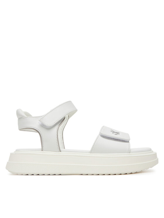Calvin Klein Jeans Sandali V3A2-82047-1013X S Bianco, taglia : 39