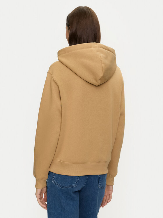Tommy Hilfiger Tommy Hilfiger Majica dugih rukava Modern WW0WW43598 Bež Regular Fit