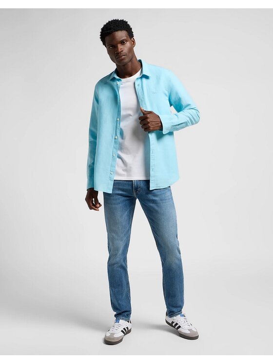 Lee Lee Jeansy Luke Highland Niebieski Slim Fit
