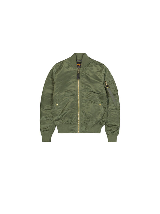 Alpha Industries Alpha Industries Kurtka bomber MA-1 VF Light Bomber Jacket Women Złoto bicolour Slim Fit
