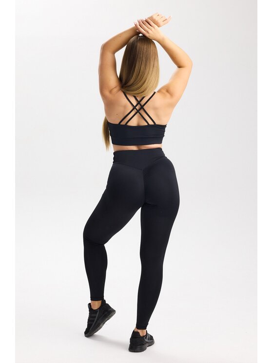 ROUGH RADICAL ROUGH RADICAL Getry PURE FLOW LONG Czarny Slim Fit
