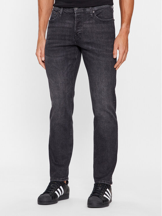 Jack&Jones Jeans Hlače 12246915 Siva Tapered Fit