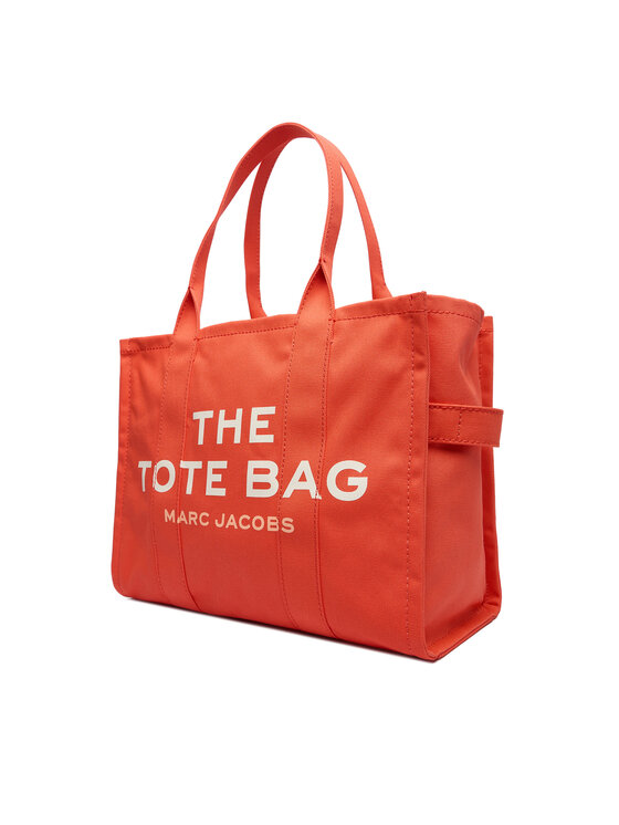 Marc Jacobs Marc Jacobs Ročna torba The Canvas Large Tote Bag M0016156 Oranžna