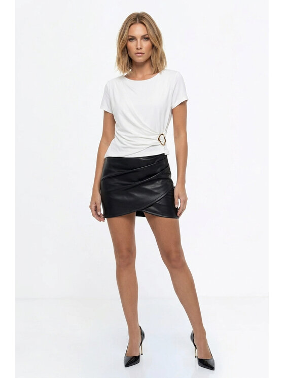 FIGL FIGL Μπλουζάκι M1332 Λευκό Straight Fit