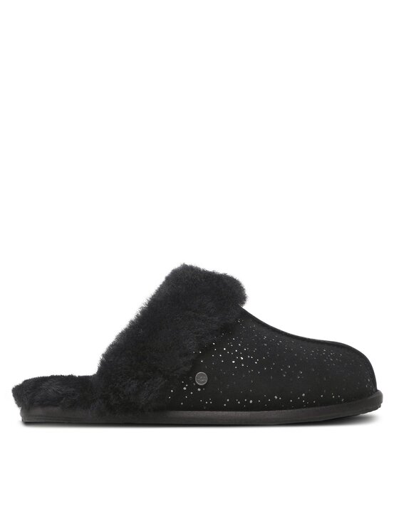 Papuci de casă Ugg W Scuffette II Metellic Spots 1137530 Negru