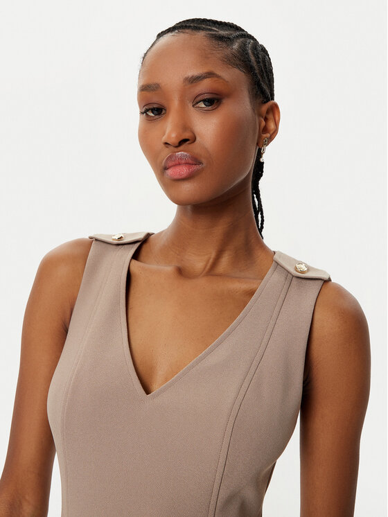 Marciano Guess Marciano Guess Koktel haljina 5RGK10 6302A Bež Bodycon Fit