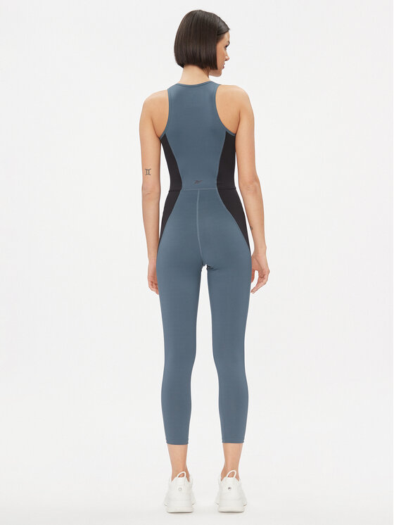 Reebok Reebok Salopetă Lux Bold IJ3083 Albastru Fitted Fit
