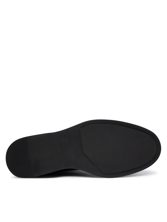 Calvin Klein Calvin Klein Боти Ankle Boot W/ Metal Logo Sue HW0HW02664 Черен