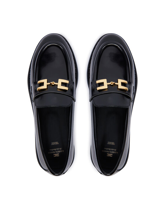 Elisabetta Franchi Elisabetta Franchi Loafersy F4A4-E0644-1259 Czarny