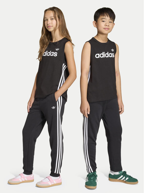 adidas Pantaloni trening 3 Stripes Pants KE2822 Negru Regular Fit