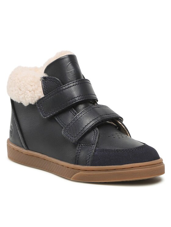 Polacchine Ten Base Hi Fur NTCBAR0402 M Blu scuro