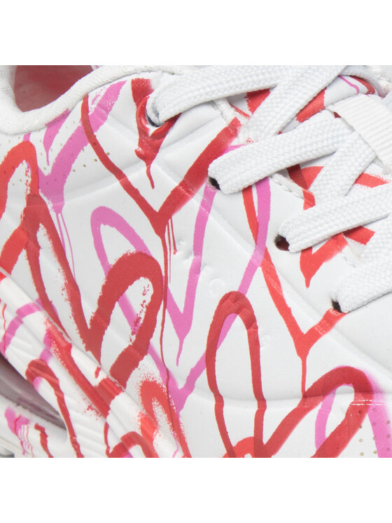 Skechers Skechers Sneakers Uno Spread The Love 155507/WRPK Alb
