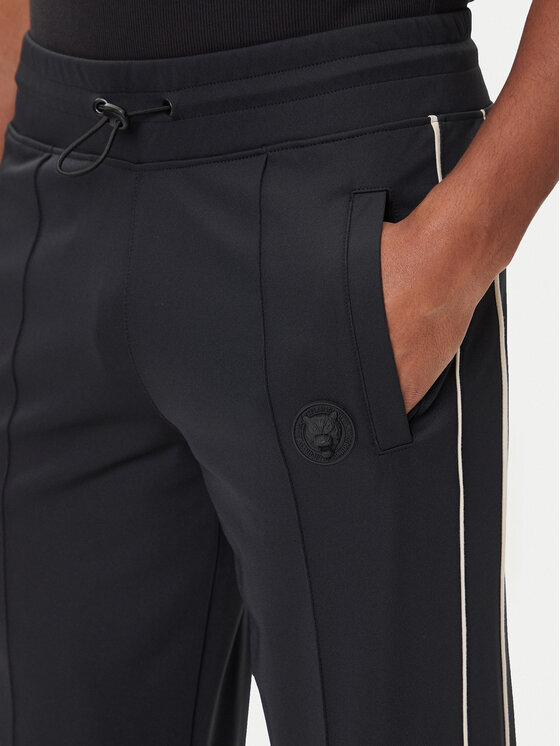 Plein Sport Plein Sport Teplákové kalhoty FAEC MJT2680 STE003N Černá Loose Fit