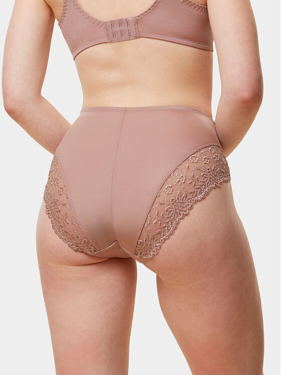 Triumph Triumph Mutande classiche a vita alta Ladyform Soft Maxi 10210671 Beige