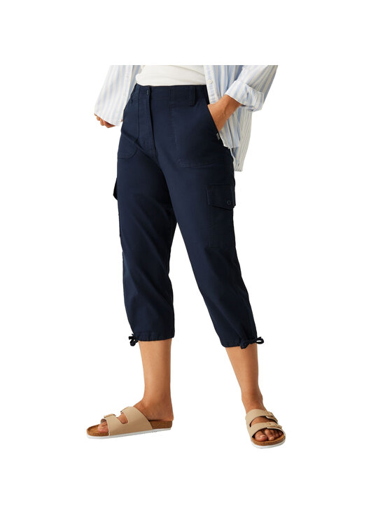 Regatta Regatta Spodnie outdoor Shorebella Granatowy Flexible Fit