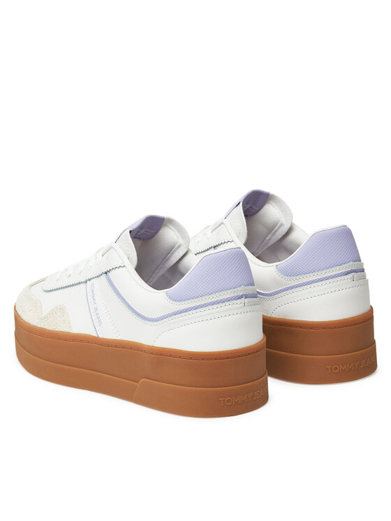 Tommy Jeans Tommy Jeans Снікерcи The Greenwich Flatform EN0EN02807 Écru