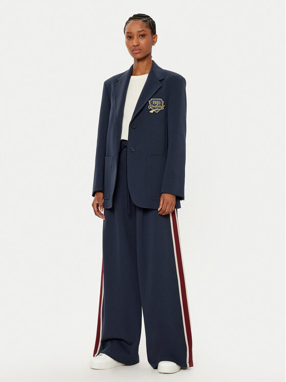 Weekend Max Mara Weekend Max Mara Marynarka Brama 2515911011 Granatowy Regular Fit