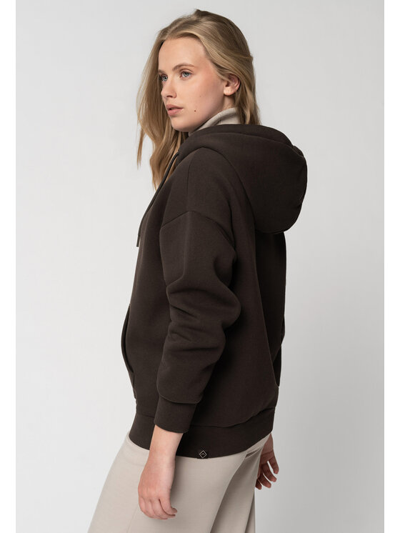 Volcano Volcano Bluza B-LOMY Beżowy Regular Fit
