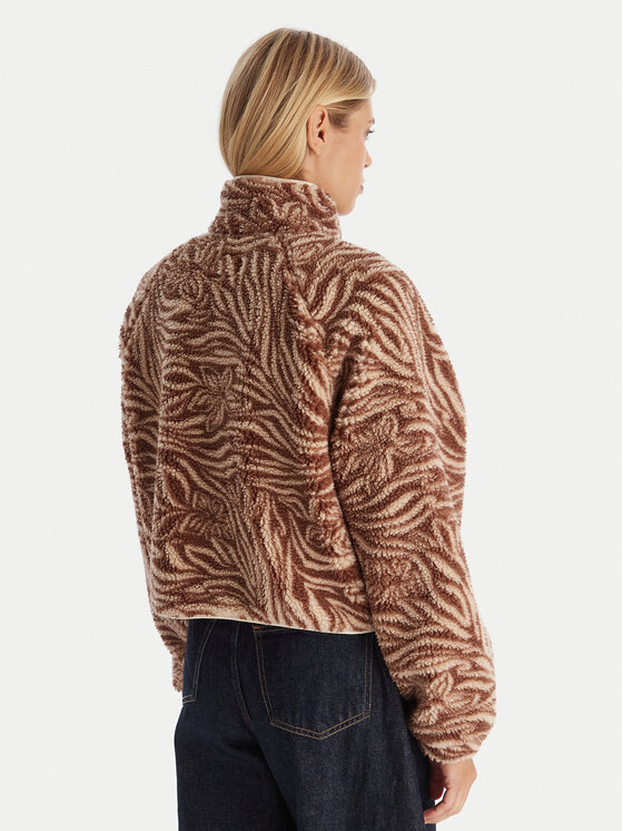 Roxy Roxy Polar Blury Cloud 236ERJPF03 Brązowy Regular Fit