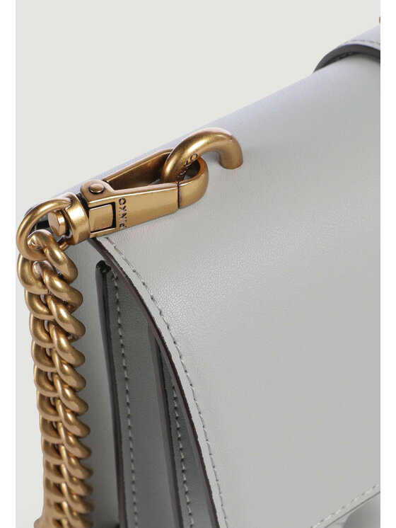 PINKO PINKO Τσάντα LOVE ONE MINI Γκρι