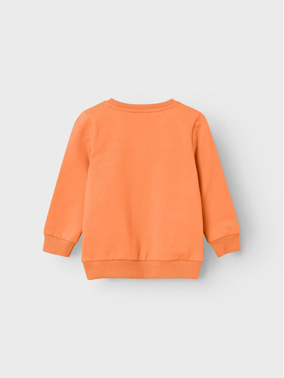 NAME IT NAME IT Bluza Bowis 13226397 Pomarańczowy Regular Fit