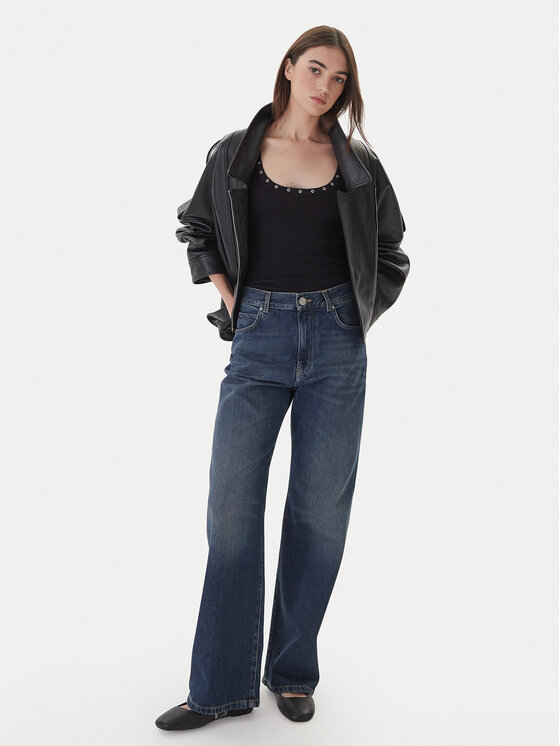 PINKO PINKO Džínsy Wanda 101733 A2RQ Tmavomodrá Regular Fit