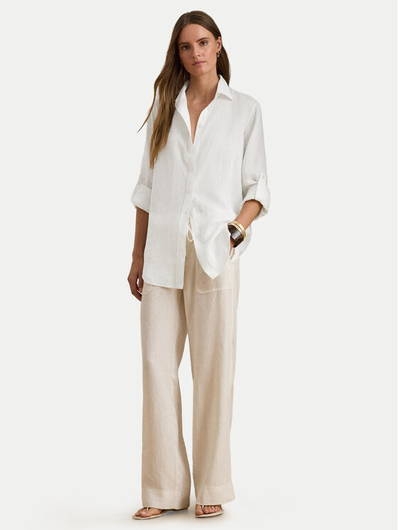 LAUREN RALPH LAUREN LAUREN RALPH LAUREN Krekls 200782777001 Balts Relaxed Fit