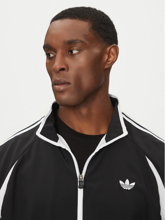 adidas adidas Majica dugih rukava adicolor Teamgeist JC6227 Crna Regular Fit