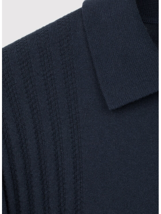 Pako Lorente Pako Lorente Sweter P25WF-2X-008 Granatowy Classic Fit