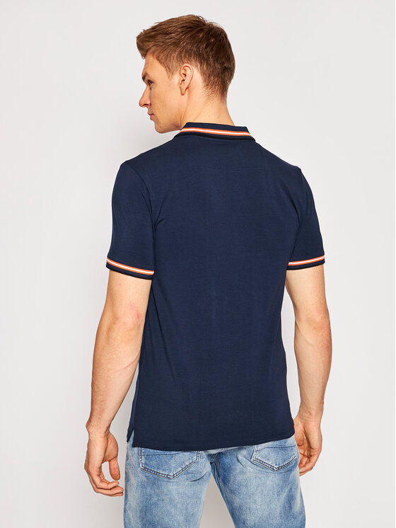 Guess Polo marškinėliai M1RP66 J1311 Tamsiai mėlyna Extra Slim Fit •  Modivo.lt