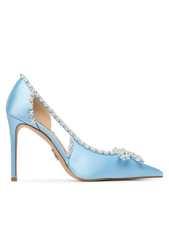 Steve Madden Pantofi cu toc subțire Tandi 11005583 Albastru deschis