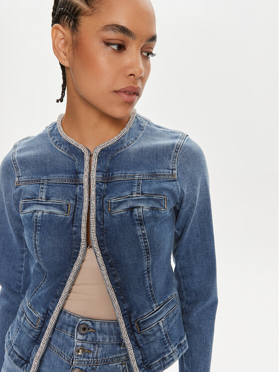 Denim Giacca Corta Liu Jo Giacca Bambina Liu Jo Corta In Cotone