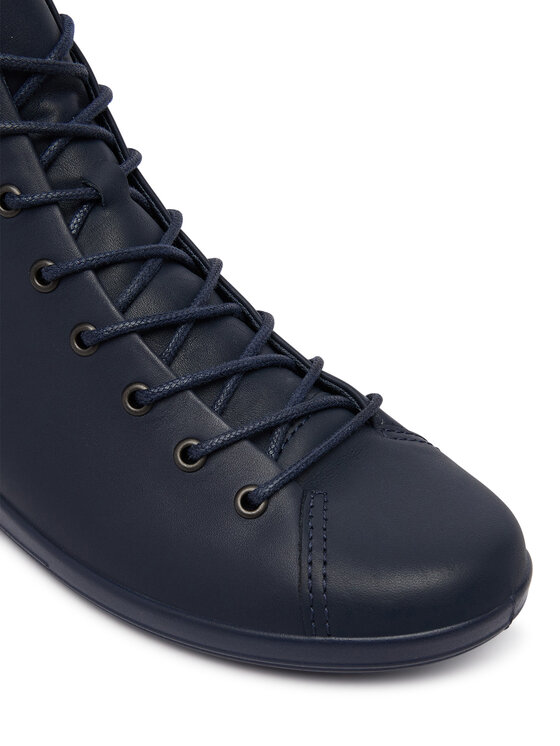 ECCO ECCO Sneakersy Soft 2.0 20751301038 Tmavomodrá