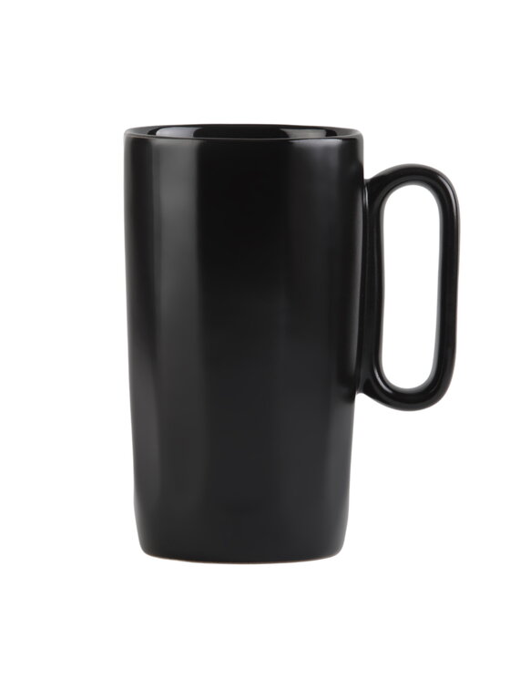 Vialli Design Vialli Design Komplet kubków 2 KUBKI CERAM.Z USZKIEM 330ML FUORI CZARNE 30084 Czarny