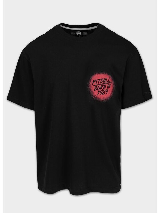 PITBULL PITBULL T-Shirt AUTOMATIC Czarny Regular Fit