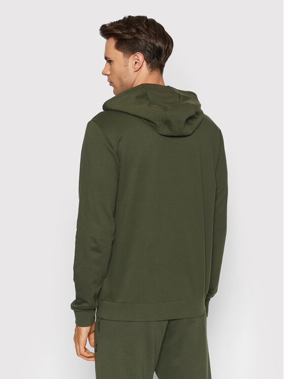 armani khaki hoodie