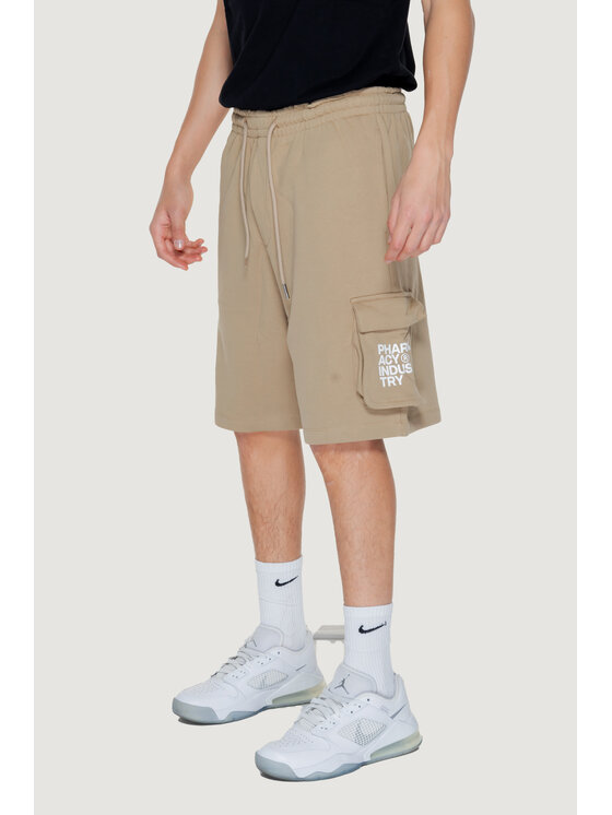 Pharmacy Industry Pharmacy Industry Bermuda PHABM00008 Beige Bermuda Fit