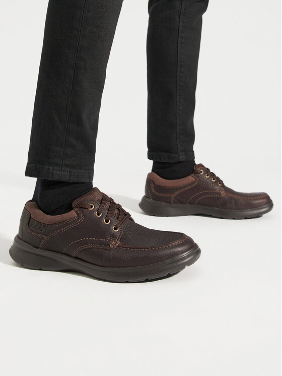 Clarks Clarks Nizki čevlji Cotrell Edge 261198037 Rjava