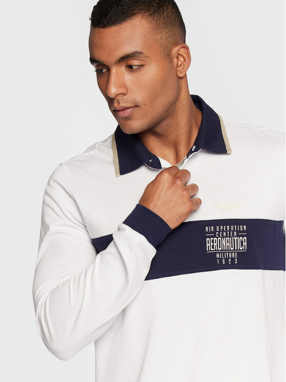 Aeronautica Militare Aeronautica Militare Polo 222PO1630J550 Bianco Regular Fit