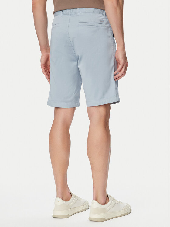 BOSS BOSS Шорти з тканини 50536723 Світло-синій Slim Fit