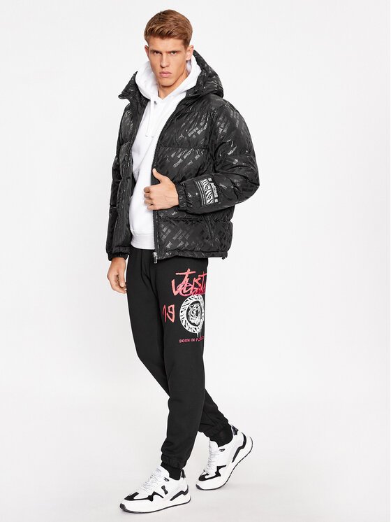 Just Cavalli Just Cavalli Spodnji del trenirke 75OAAI01 Črna Regular Fit