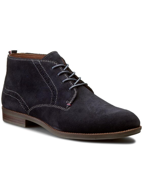 Tommy Hilfiger Tommy Hilfiger Auliniai batai Tommy Colton 7B FM56821560 Tamsiai mėlyna