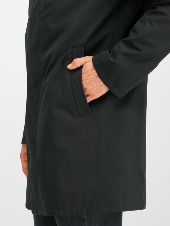 Bugatti Bugatti Cappotto di transizione 430111 49023 Nero Regular Fit