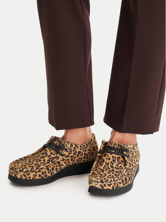 Clarks Clarks Īsi apavi WallabeeEVOSh 26184612 Brūns