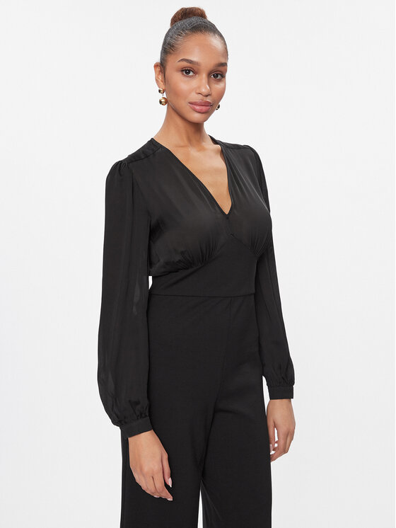 TWINSET TWINSET Kombinezon 241TP2190 Czarny Relaxed Fit
