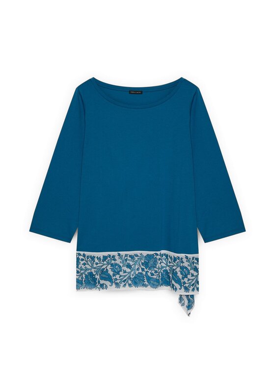 Fiorella Rubino Fiorella Rubino T-Shirt G025L009422N0Z4 Turkusowy Regular Fit
